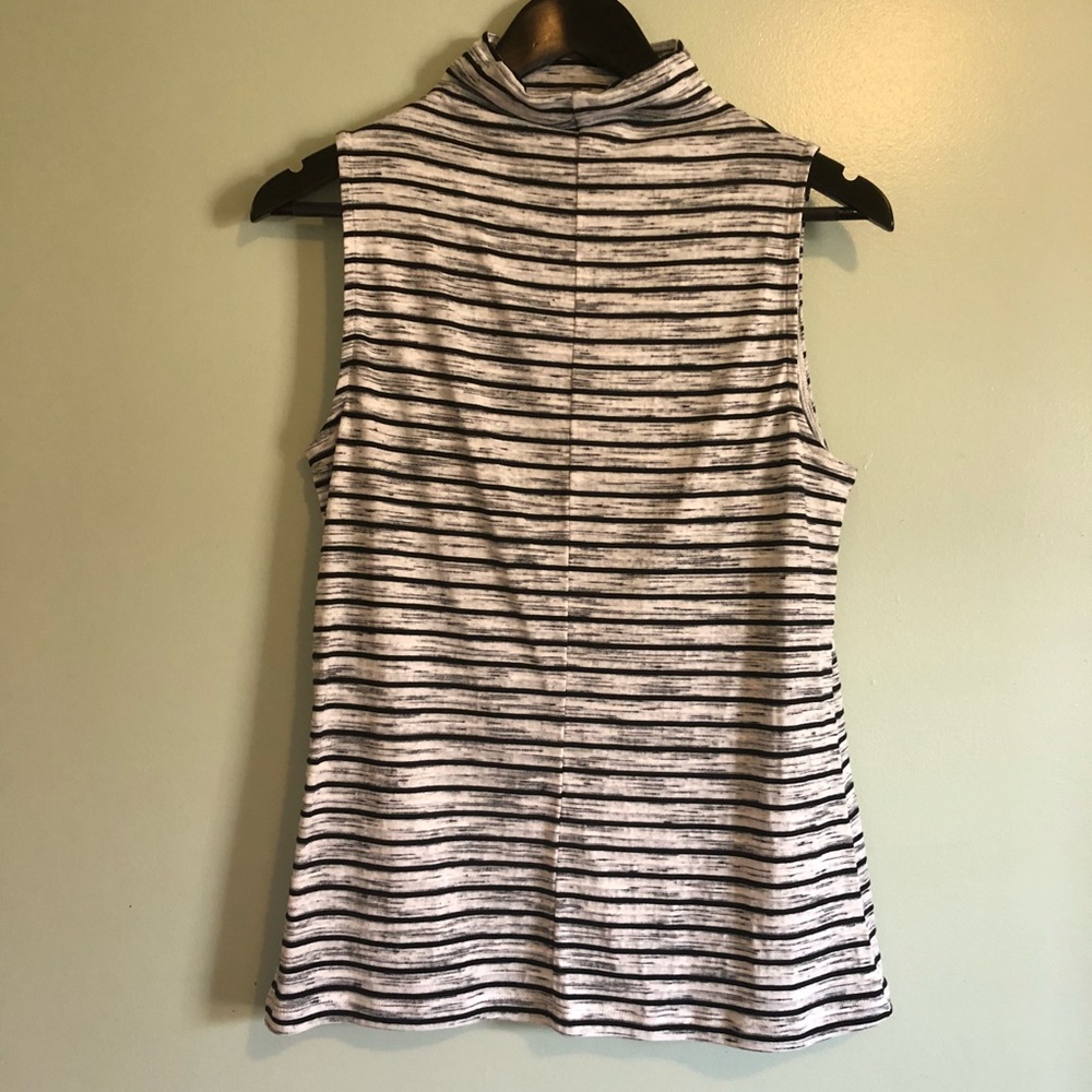 3 for 15!! Apt 9 black and white striped top S